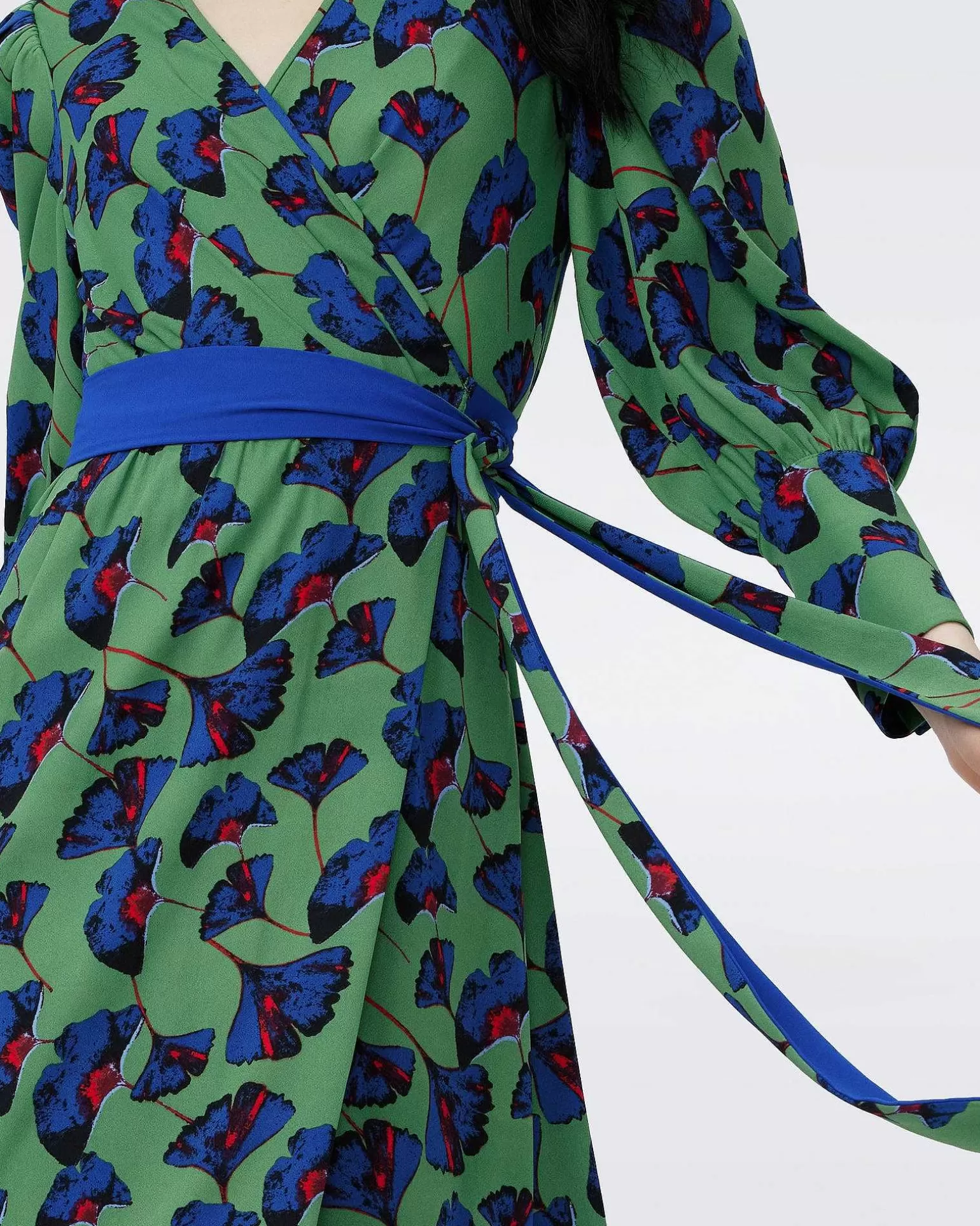 Kvinner Diane von Furstenberg Midi Kjoler>Blade Wrap Dress