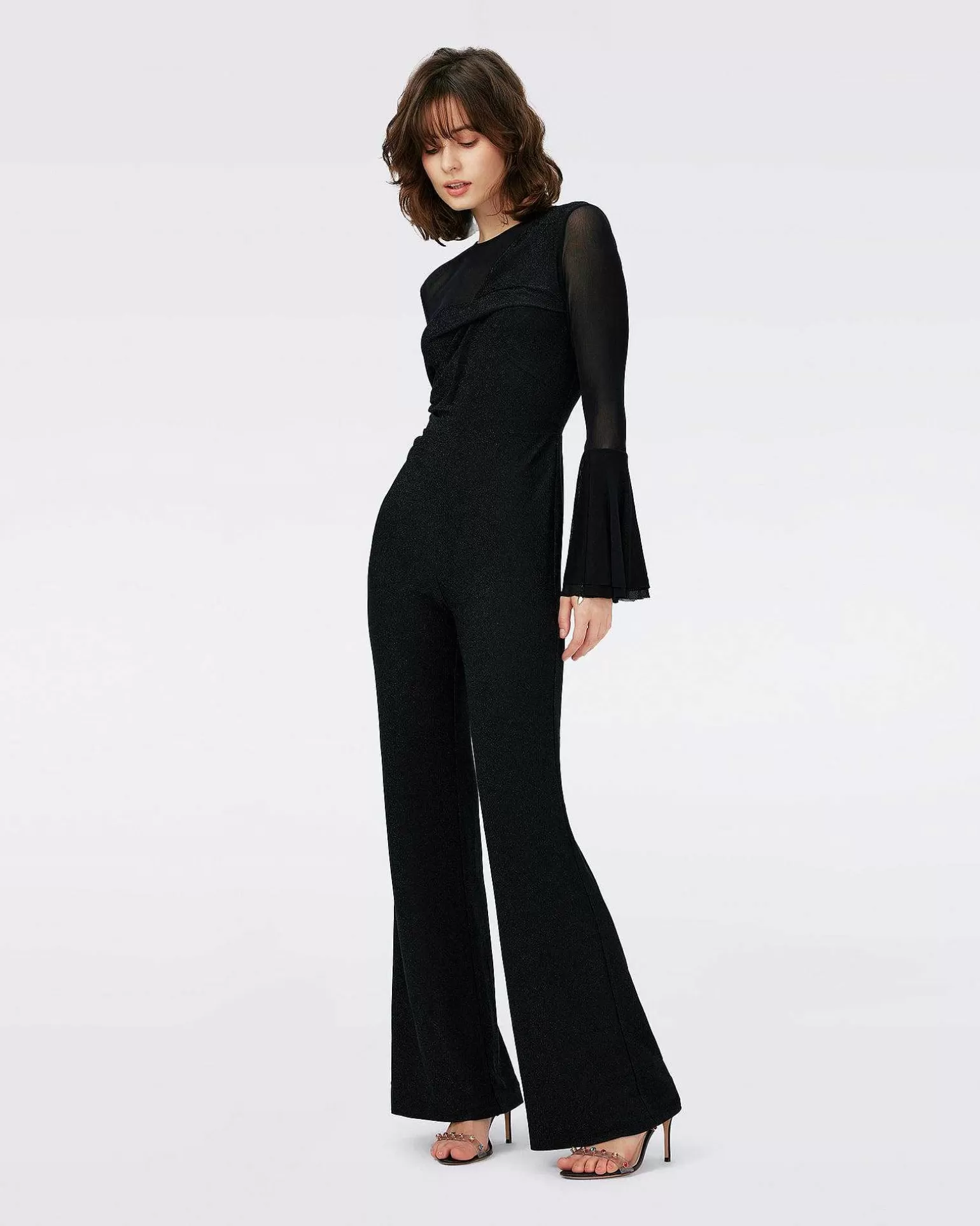 Kvinner Diane von Furstenberg Svarte Kjoler>Dierdre Jumpsuit