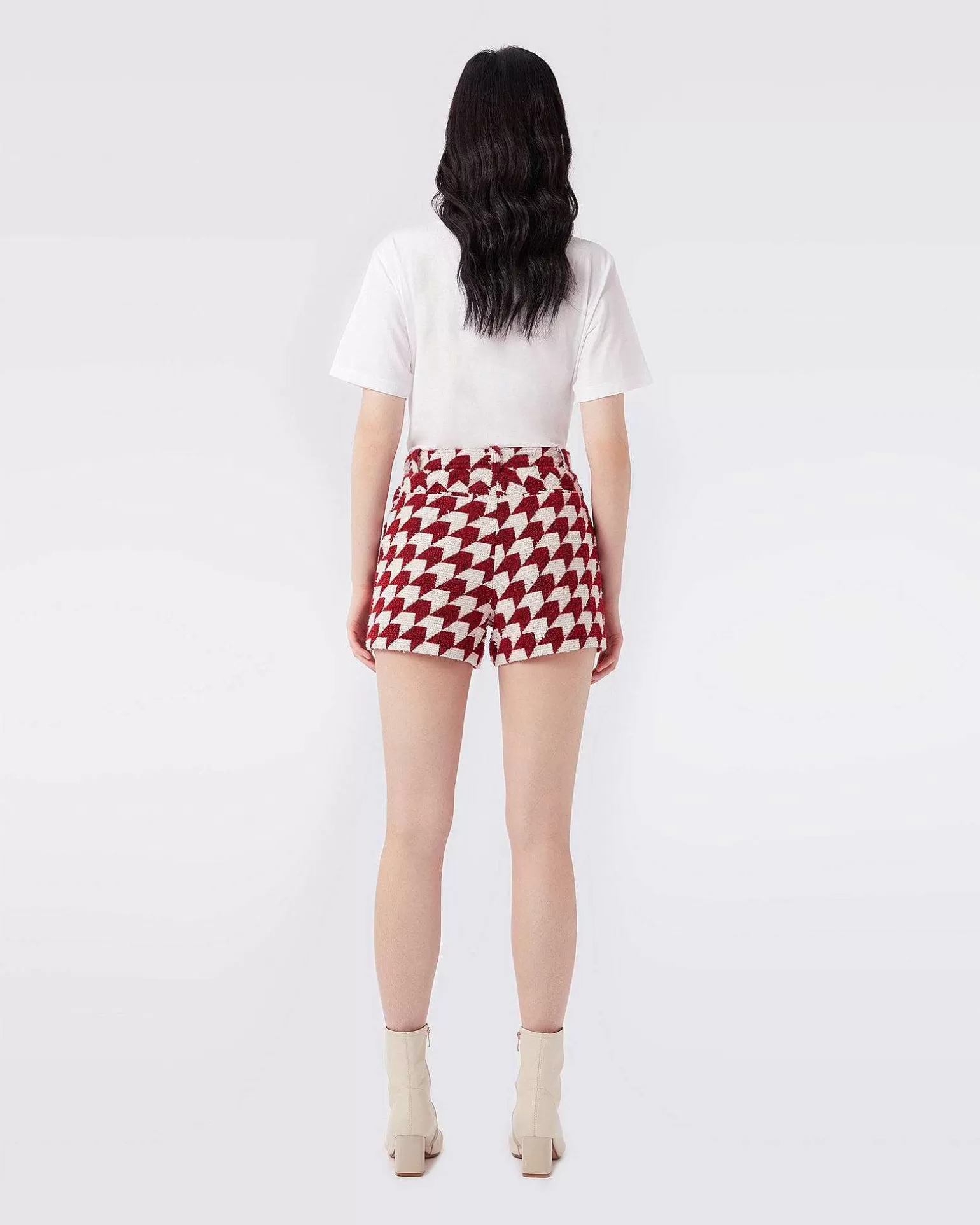 Kvinner Diane von Furstenberg Alle Skiller>Gramercy Bucled Ullshorts