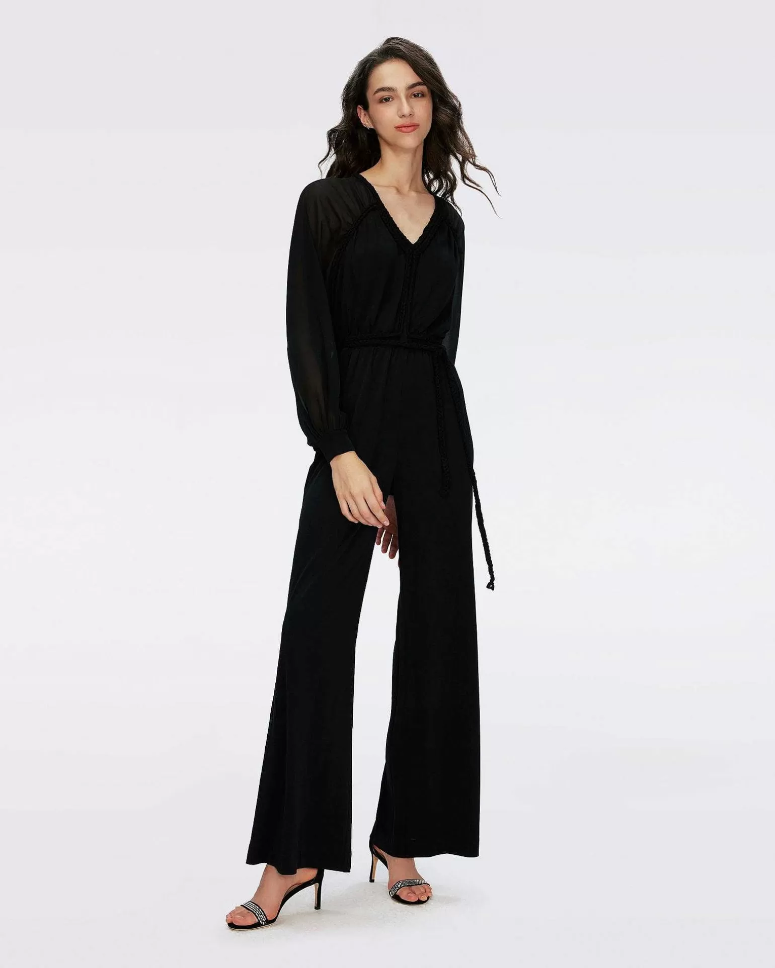 Kvinner Diane von Furstenberg Svarte Kjoler>Ophelia Jumpsuit