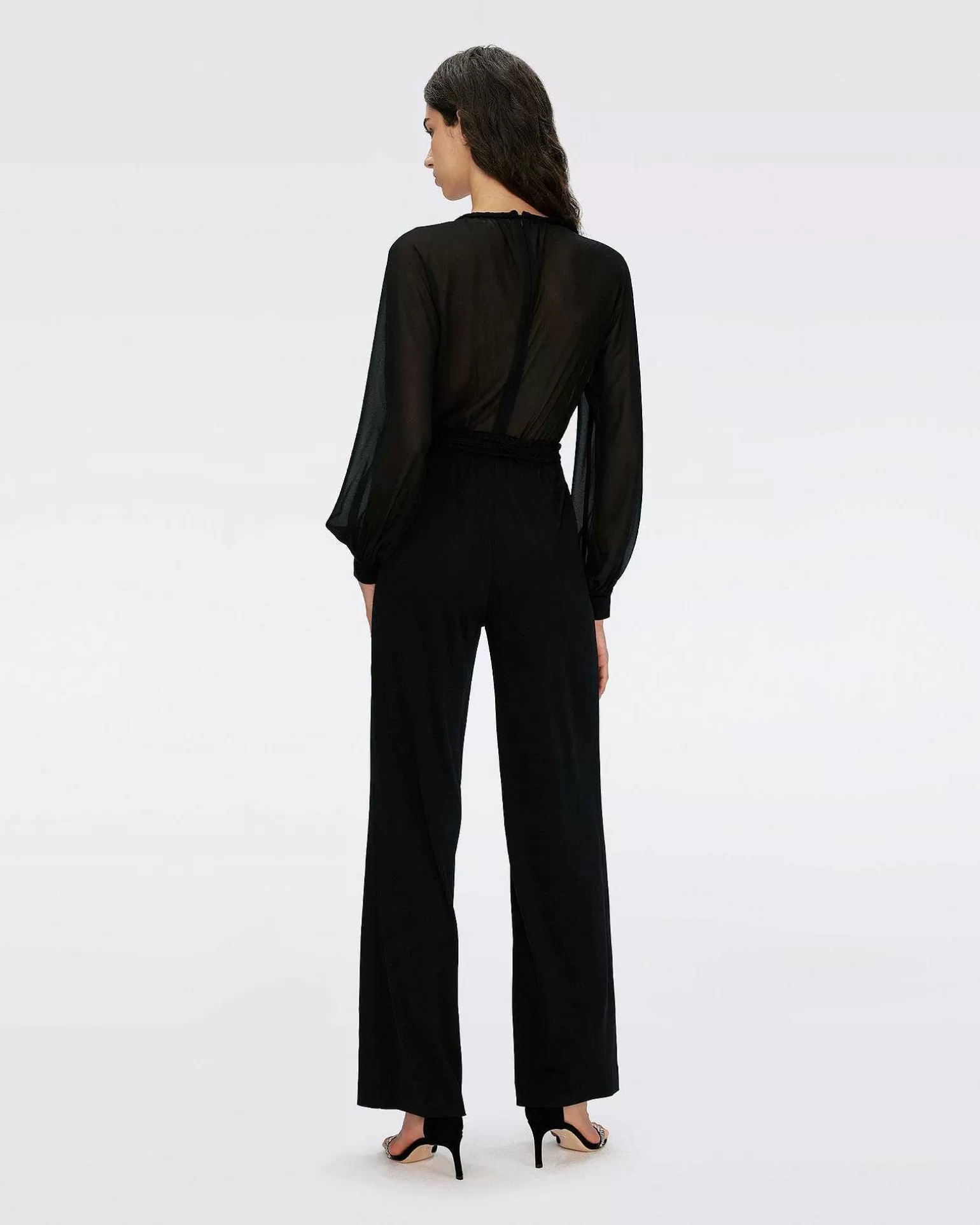 Kvinner Diane von Furstenberg Svarte Kjoler>Ophelia Jumpsuit